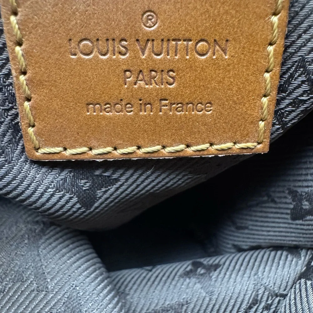 Rare Authentic Louis Vuitton Brown Suede Bag - Picture 5 of 14